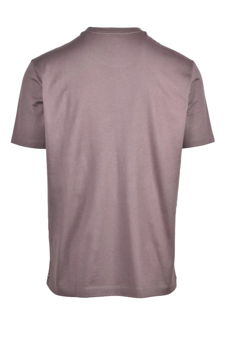 Paul & Shark Brown Cotton Men T-Shirt