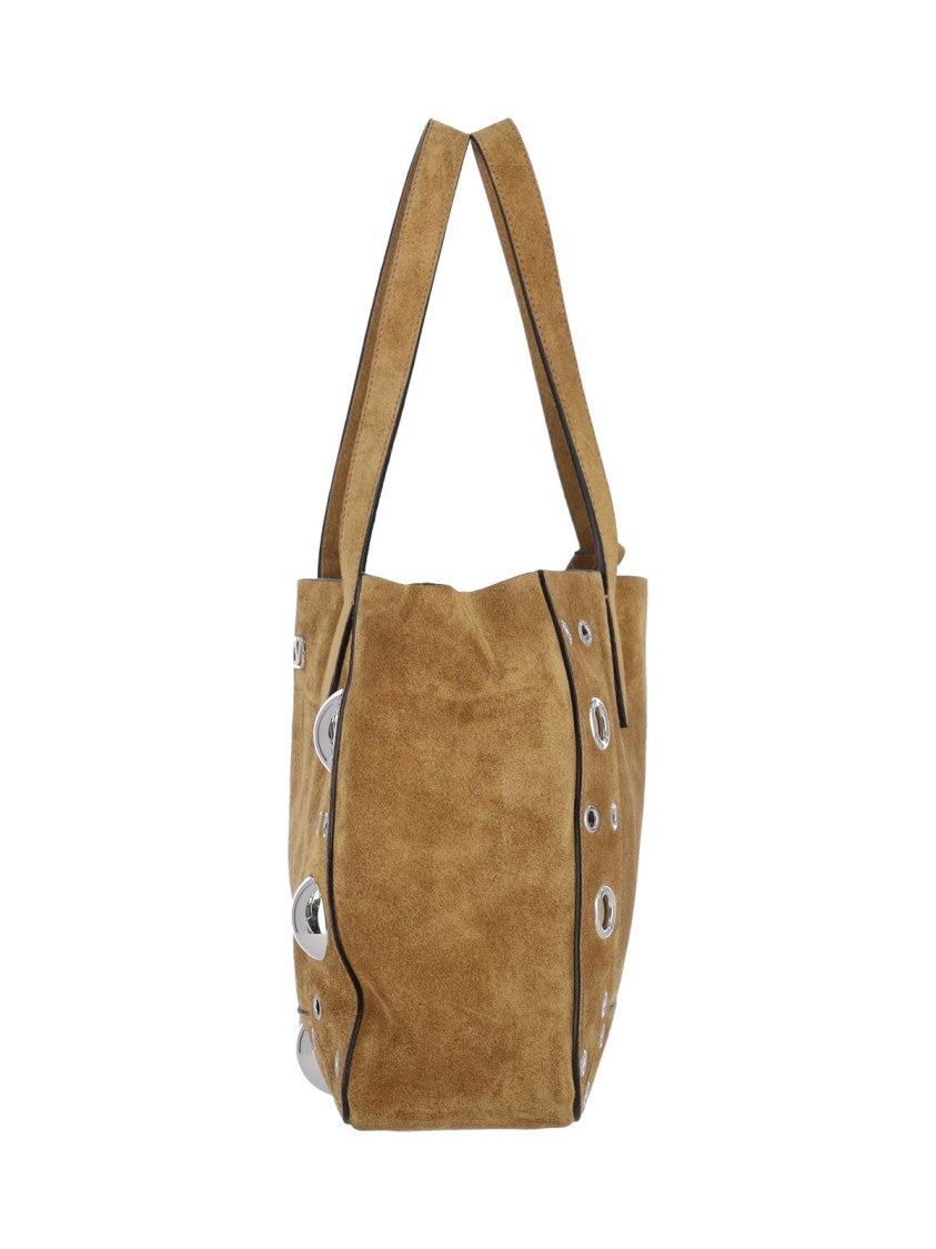 Valentino Garavani "Nellcôte" Small Tote Bag – Brown