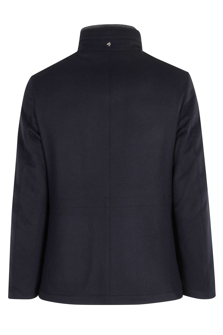 Montecore Wool Fabric Jacket With Removable Quilted Bib