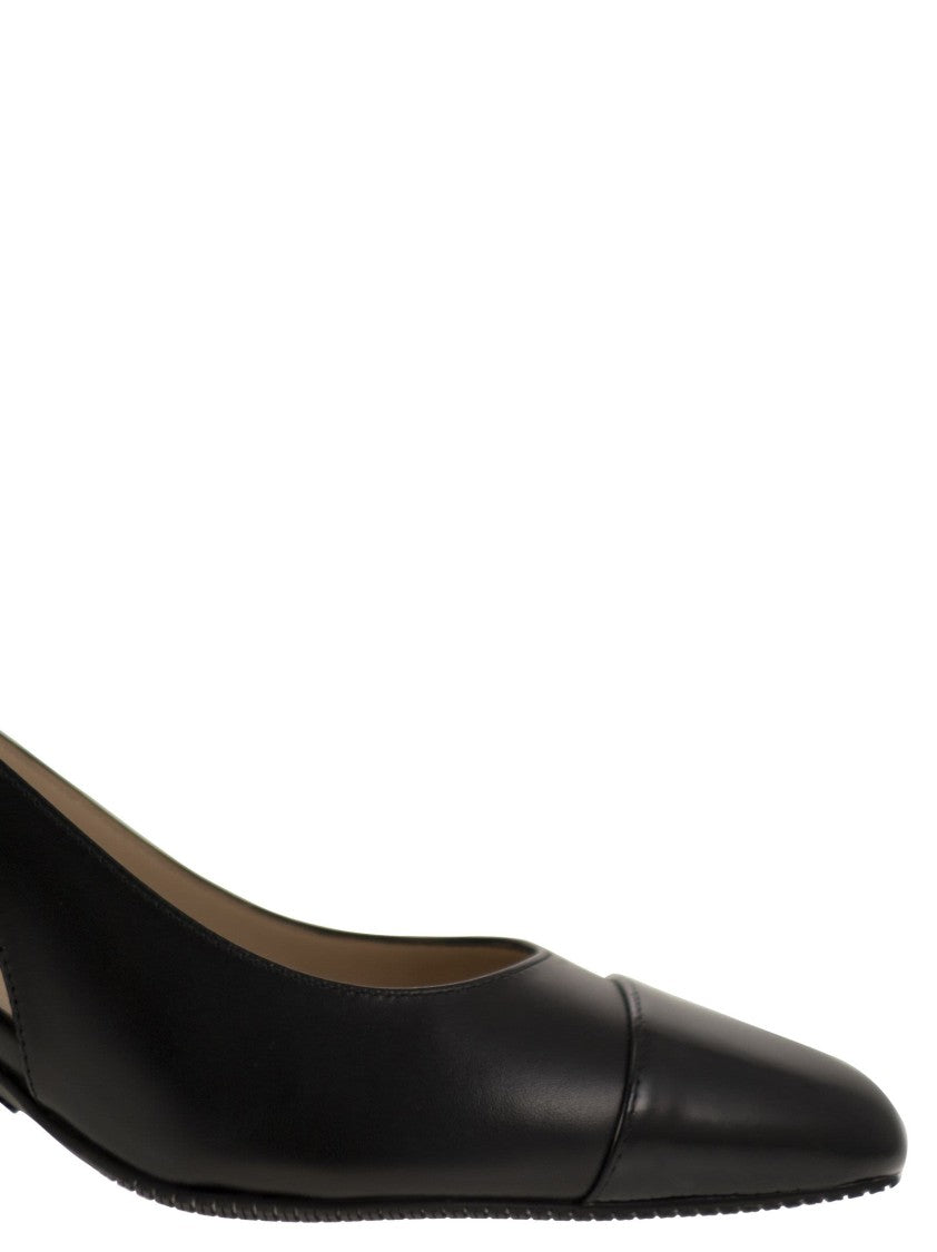 Stuart Weitzman Pointed Pumps With Block Heel