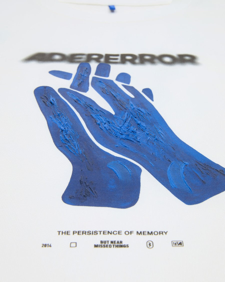 Adererror Semi-Oversized T-Shirt With Artistic Handwork Print