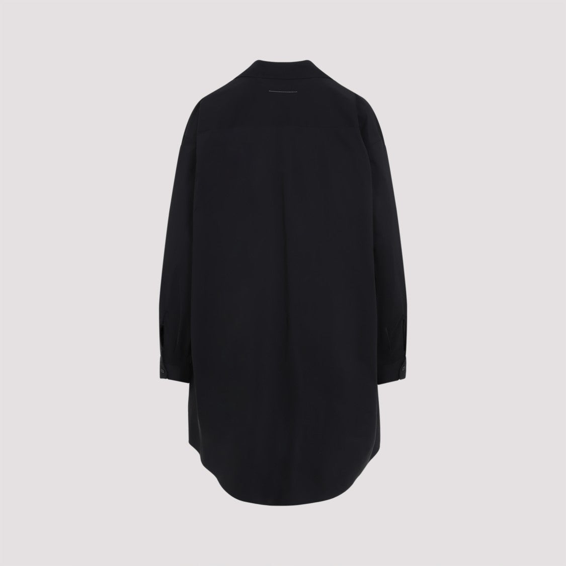 Mm6 By Maison Margiela Black Shirt Dress