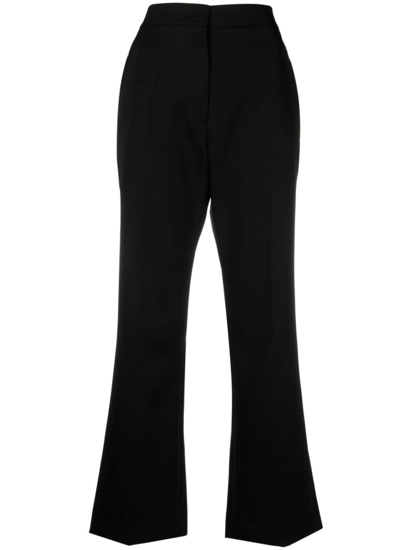 Jil Sander Black Trouser 01 Tailored Bootcut Trousers