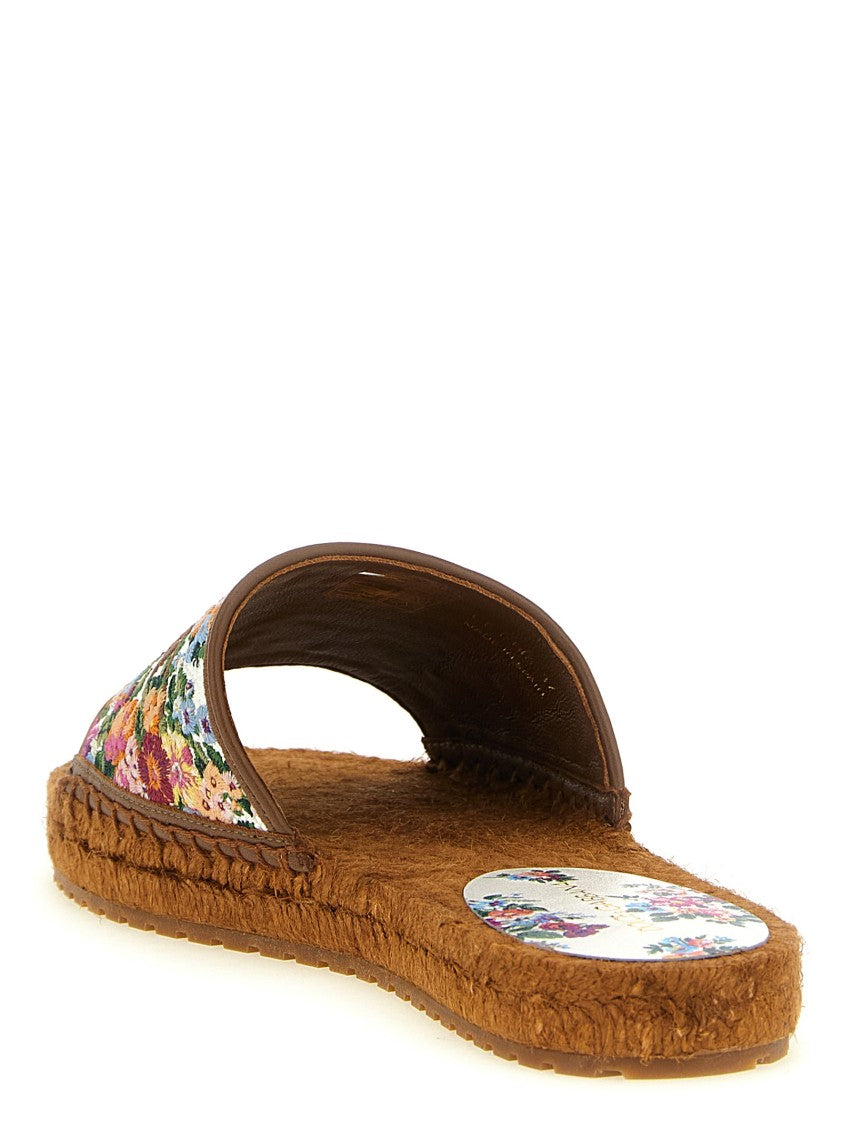 Dolce & Gabbana Slip-On Nappa Leather Espadrilles With Cross-Stitch Embroidery