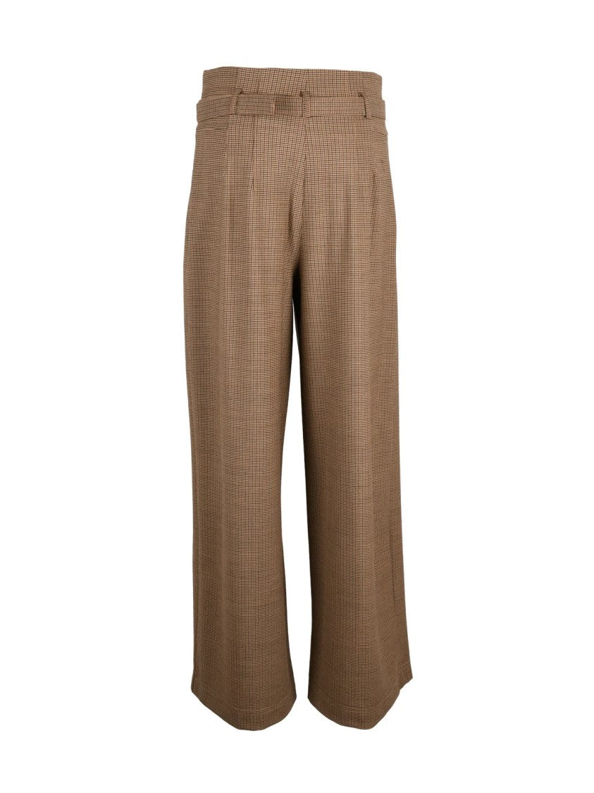 Marella Marella Bondeno High-Waist Palazzo Trousers With Pleats