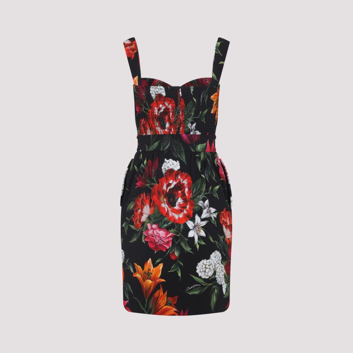 Dolce & Gabbana Multicolour Floral Print Dress