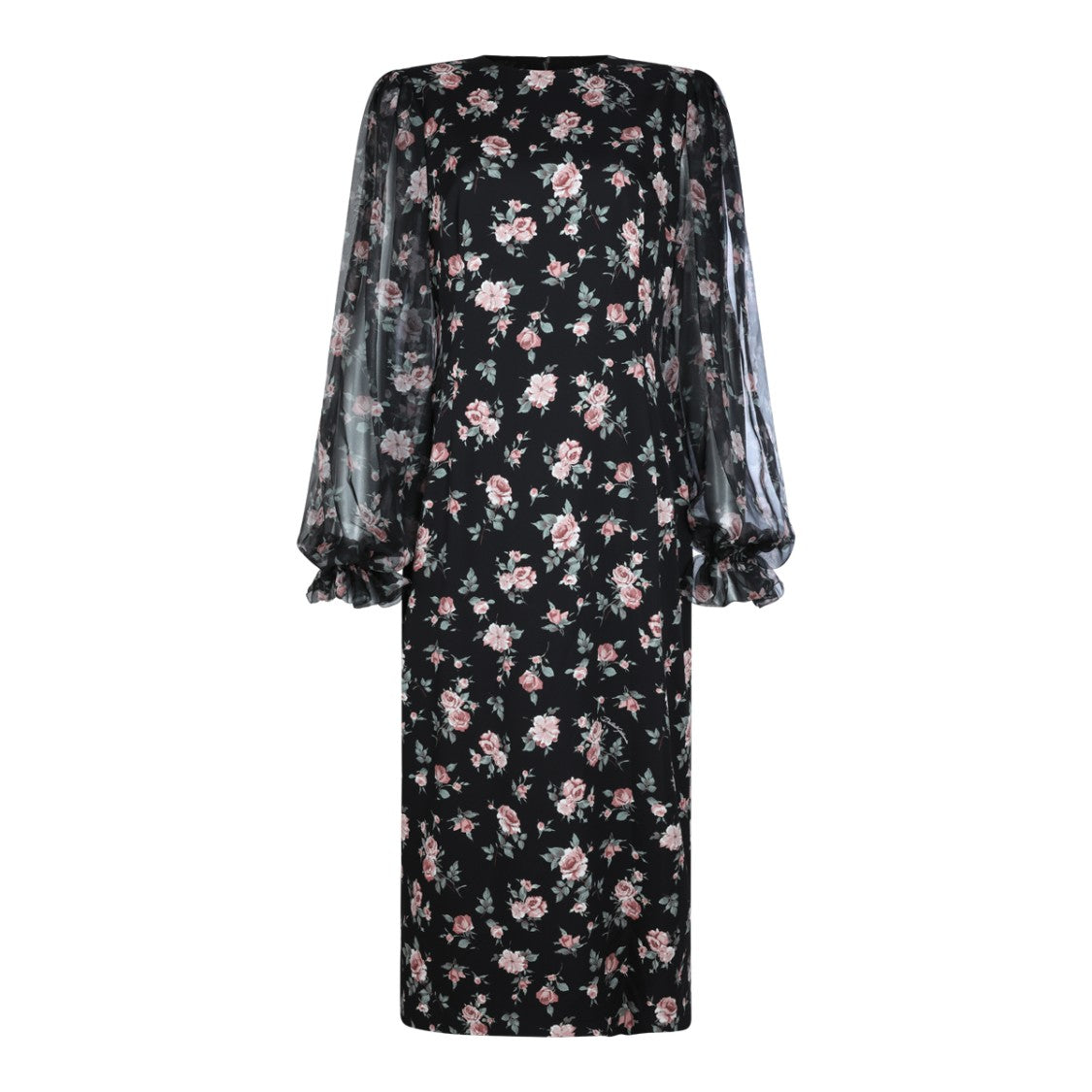 Dolce & Gabbana Black Silk Dress