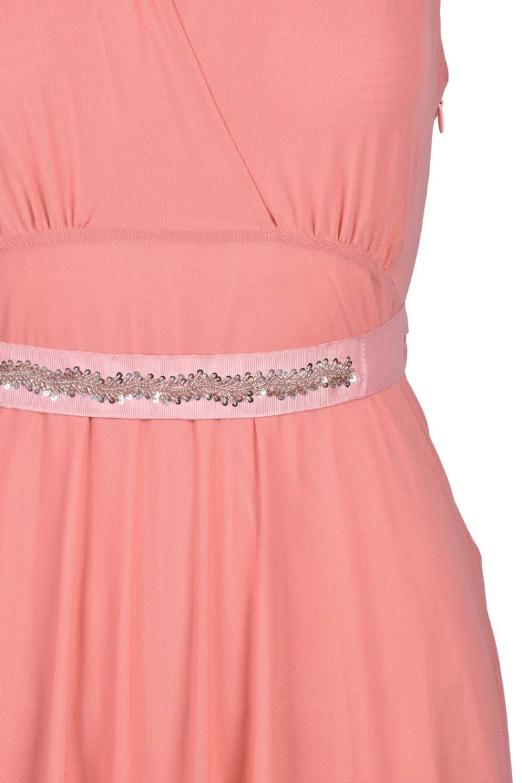 Pennyblack Long Dress Voile Polyamide/Elastane - Pink