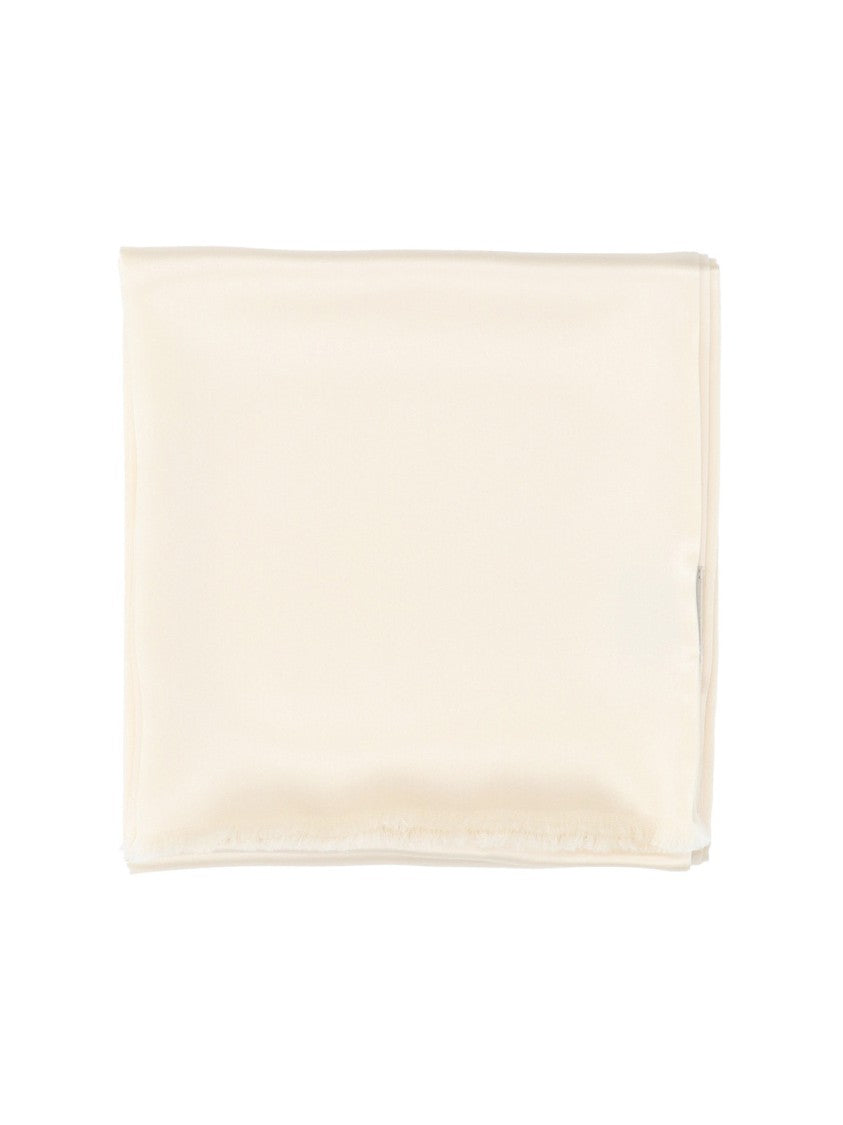 Destin "Destin" Silk Scarf – Cream
