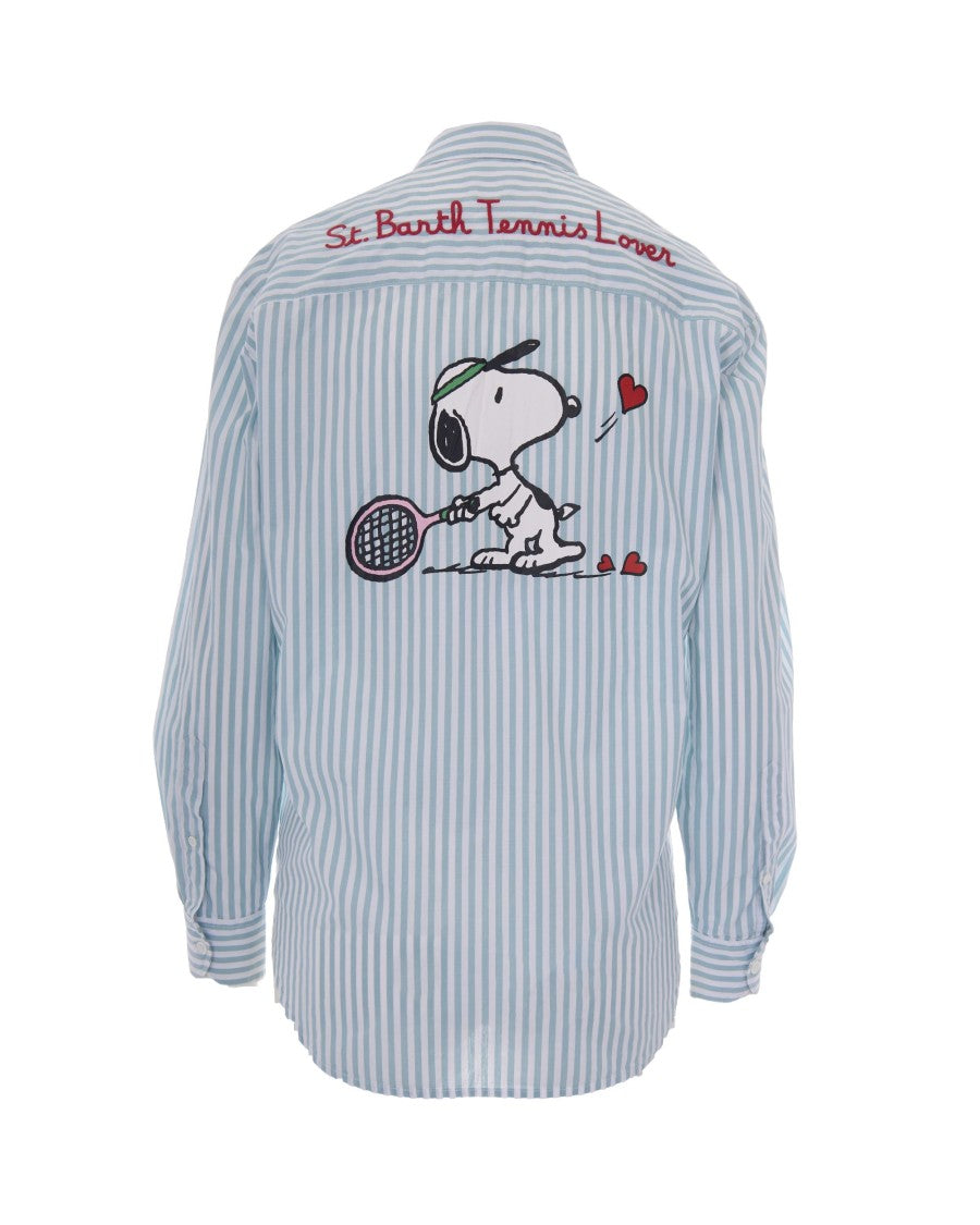 Mc2 Saint Barth Mini Brigitte Special Edition Cotton Poplin Shirt