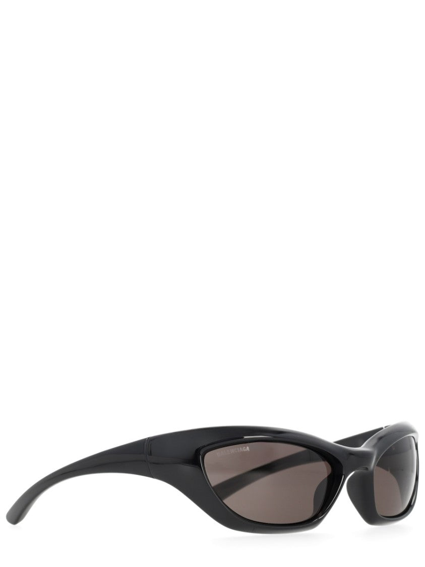 Balenciaga Racer Narrow Oval Sunglasses