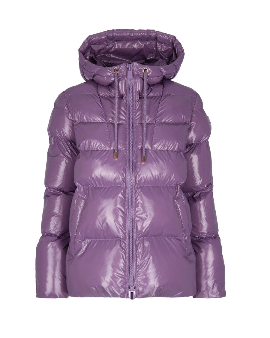 Pinko Piumino Caban Crystal Nylon Viola