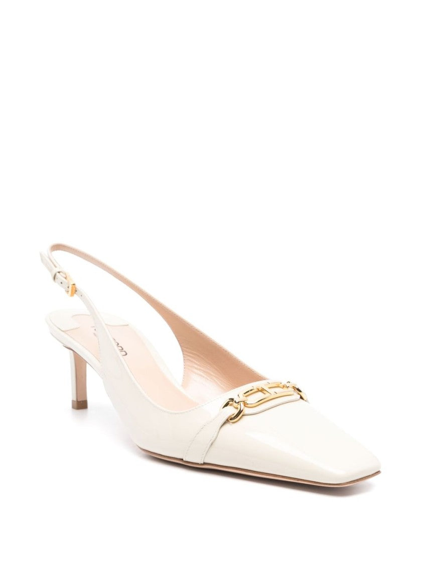Tom Ford White Pumps With Delicate Slingback