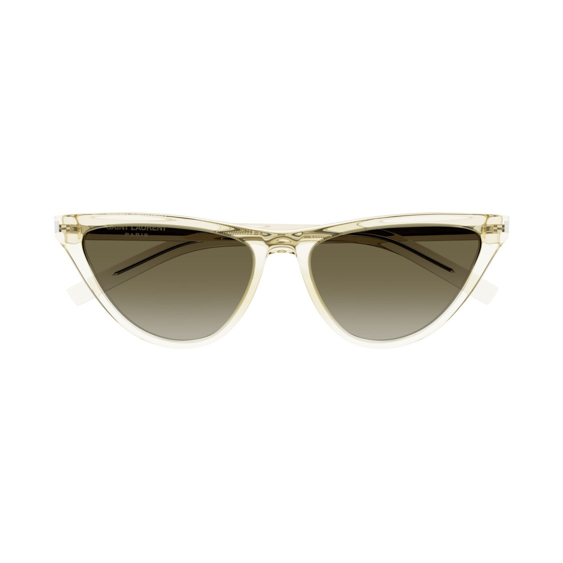 Saint Laurent Sl 550 Slim Translucent Acetate Cat-Eye Sunglasses