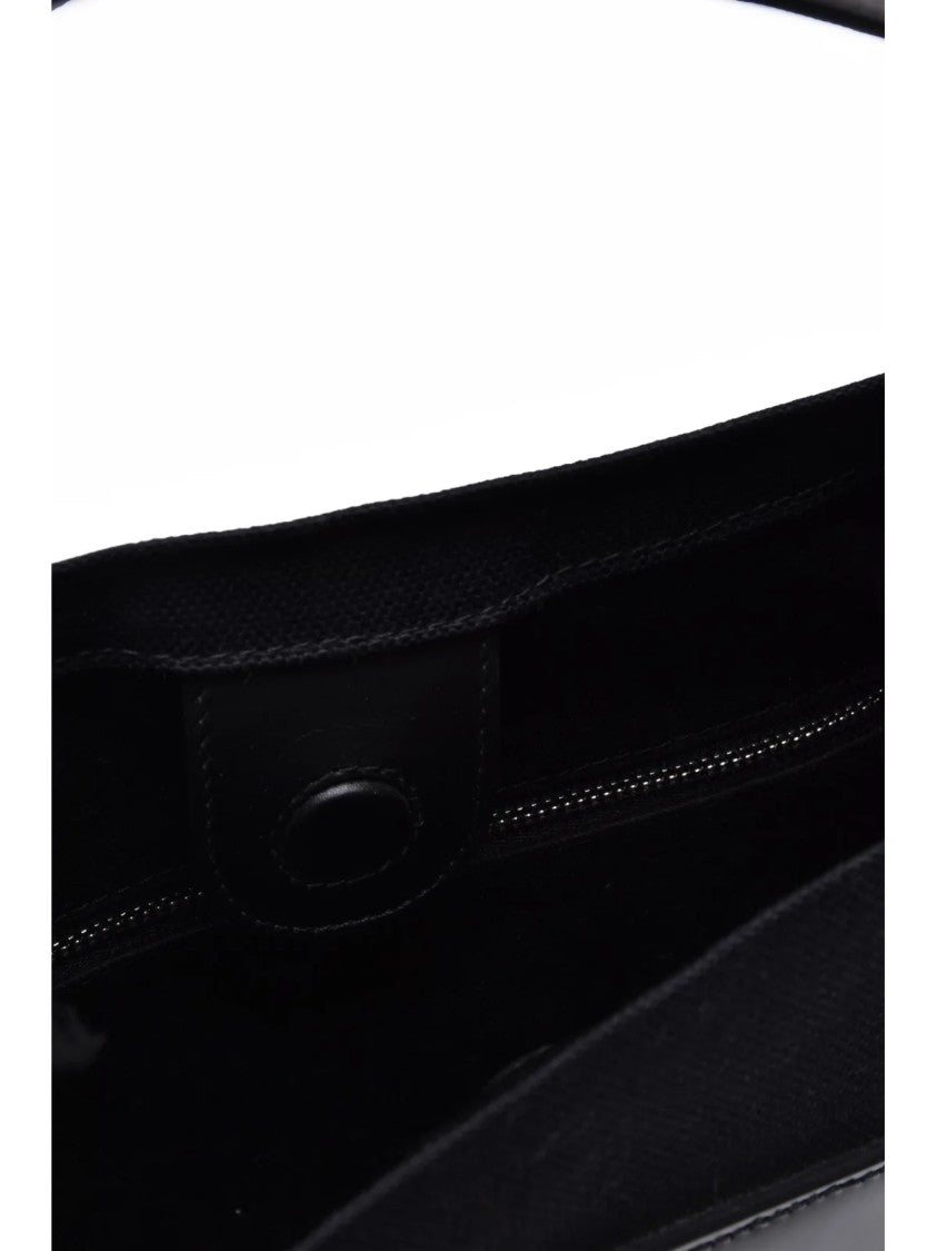 Ferragamo Cut Out Shoulder Bag - Black