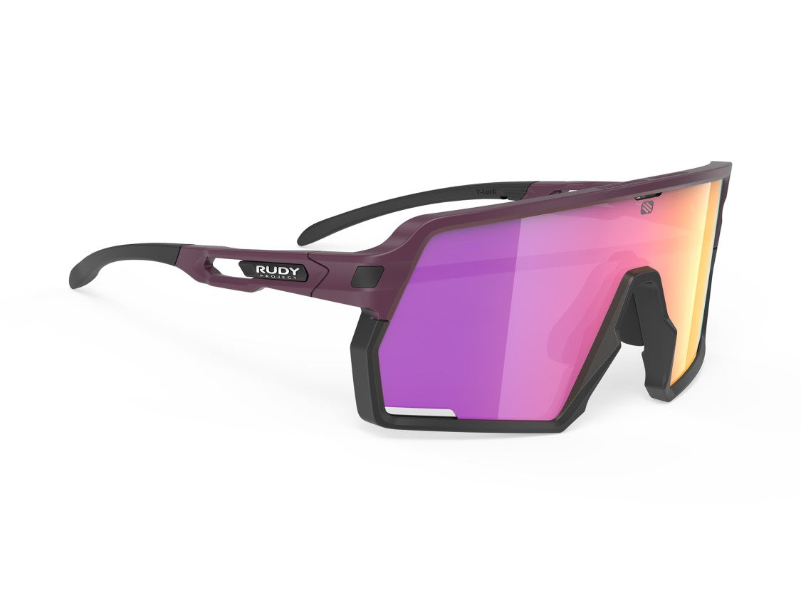 Rudy Project Kelion Mirrored Gradient Semi-Rimless Sunglasses