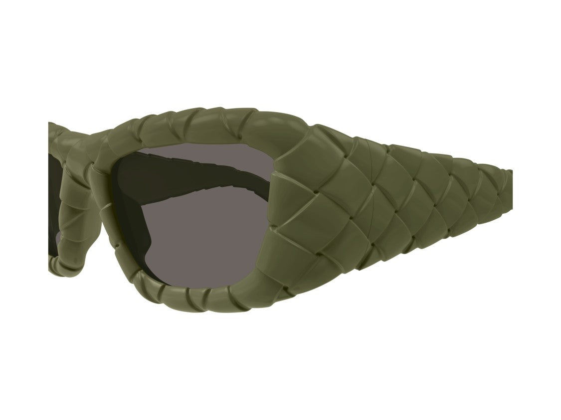 Bottega Veneta Bv1303s Woven Oversized Cat-Eye Sunglasses