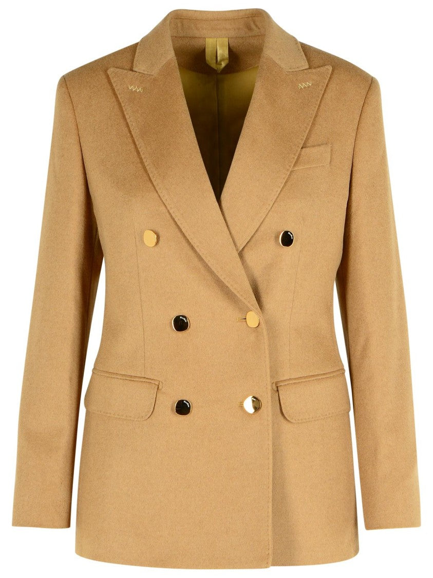 Max Mara 'Pesche' Beige Camel Blazer