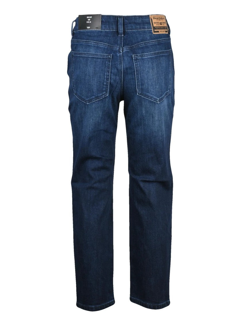 Diesel Blue Cotton-Blend D-Joy Slim Jeans