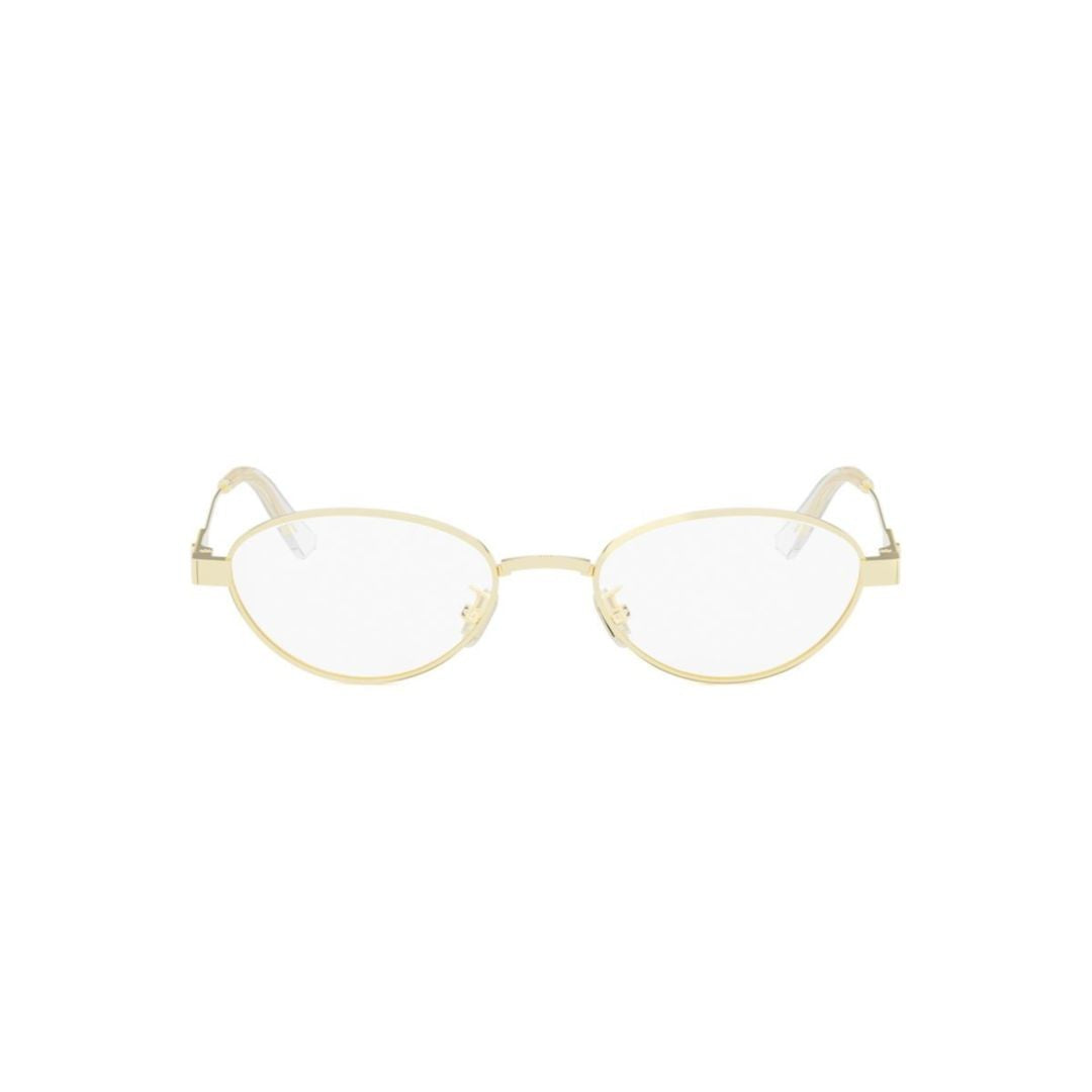 Dior Cannageo B3u Refined Oval Metal Frame Sunglasses