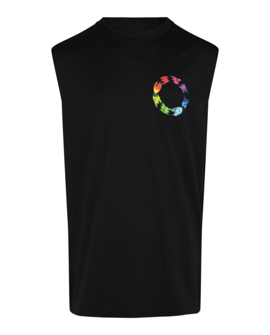 Givenchy Logo Circle Print Slim-Fit T-Shirt