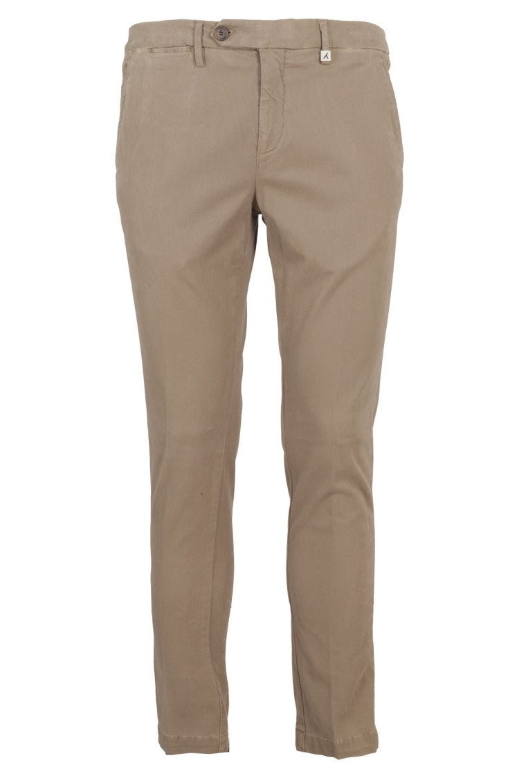 Myths Beige Tailored Chino Pants