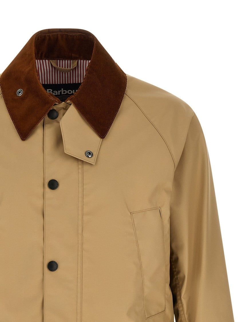 Junya Watanabe Bedale Jacket In Waterproof Fabric