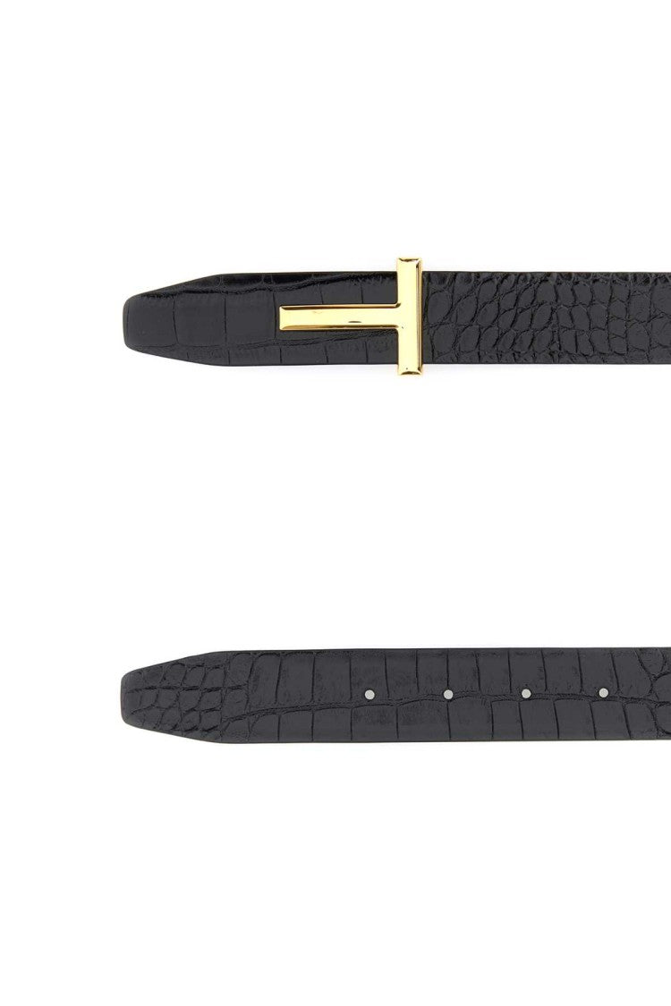 Tom Ford Black Leather Belt