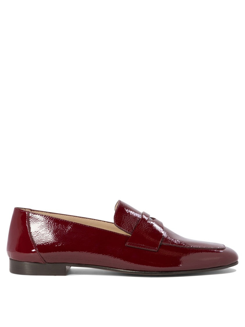 Le Monde Béryl Bordeaux Patent Leather Loafers