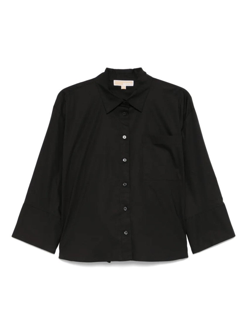 Michael Kors Solid Poplin Shirt