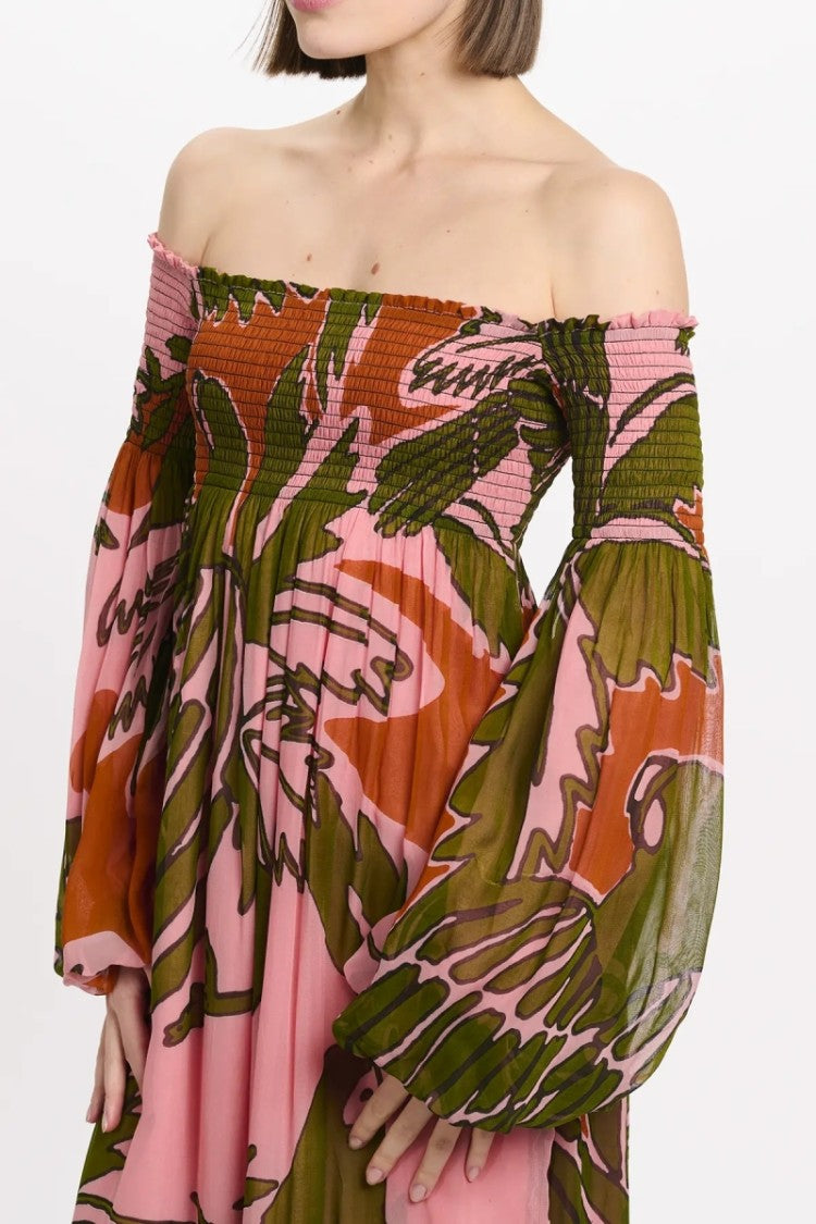 Miss June Olympe Maxi Dress Pink