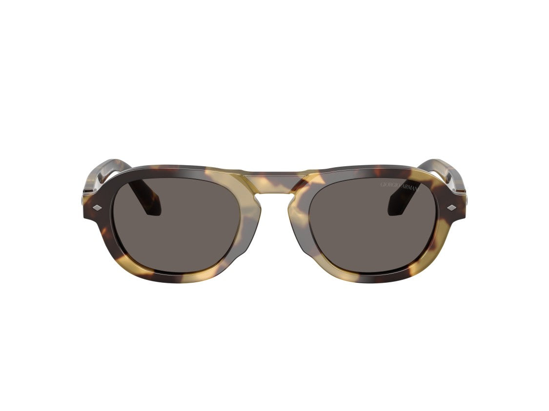 Giorgio Armani Tortoiseshell 0Ar8244 Geometric Sunglasses
