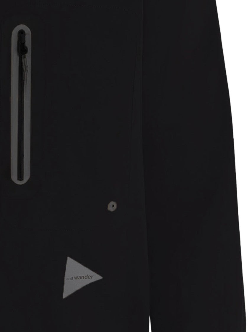 And Wander Technical Nylon Shirt With Distinct Back Panel