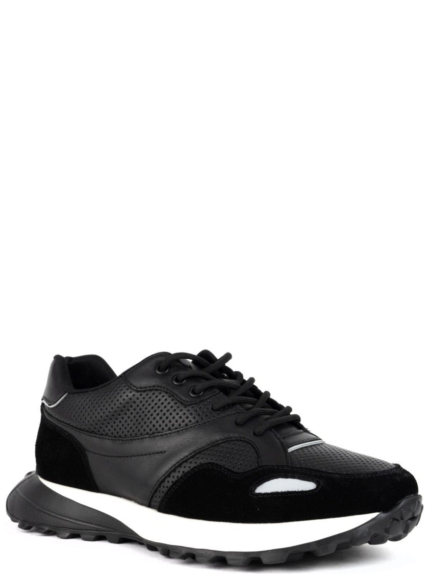 Sergio Moretti Sporty Black Trainers