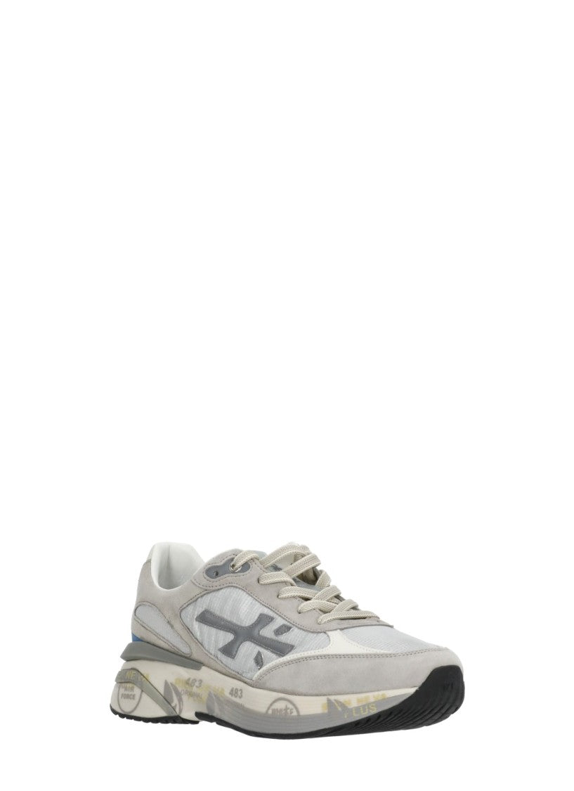 Prmt Grey Moerun 8079 Suede Sneakers
