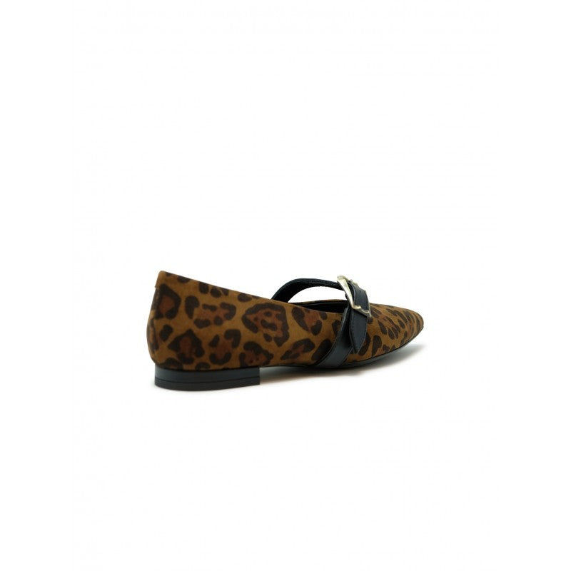 Sergio Levantesi Brown Leather Venere 56 Flat Shoes