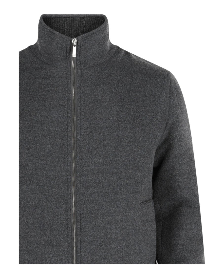 Slowear Montedoro Felt Bomber Jacket