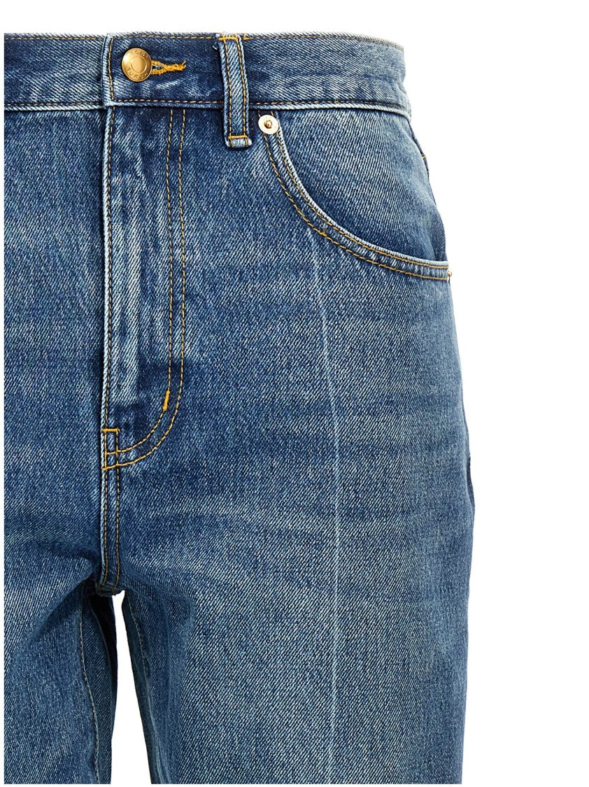 Tory Burch High-Waisted Slim Jeans