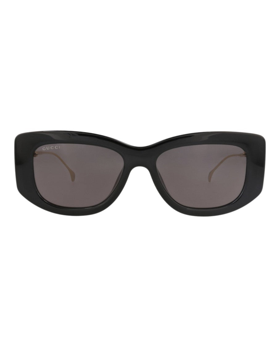 Gucci Square-Frame Injection Sunglasses