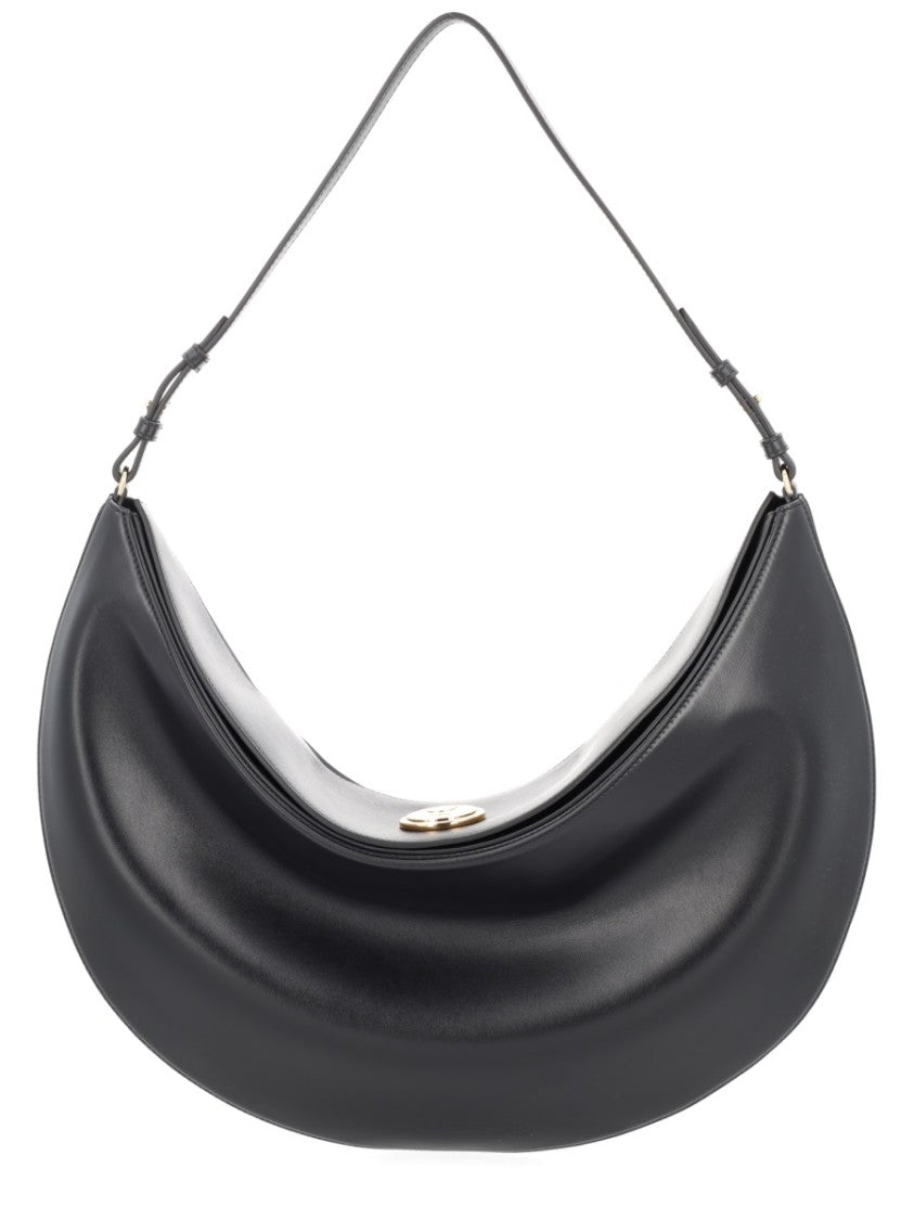 Jacquemus Ovalo Large Crescent Hobo Shoulder Bag