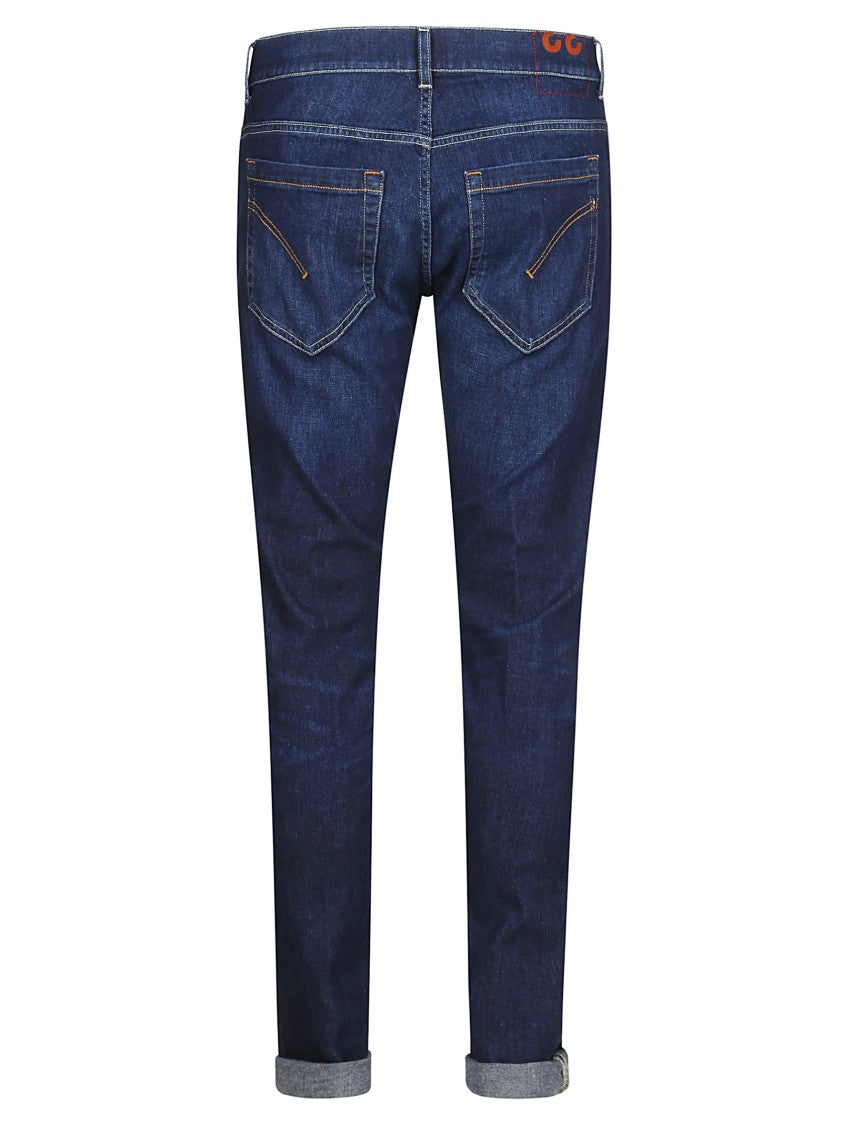 Dondup Tailored Slim-Fit Denim Jeans With Five-Pocket Design