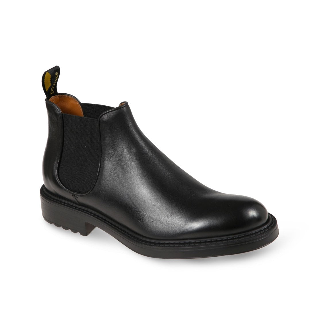 Doucal's Beatles-Style Black Boots With Polished Silhouette
