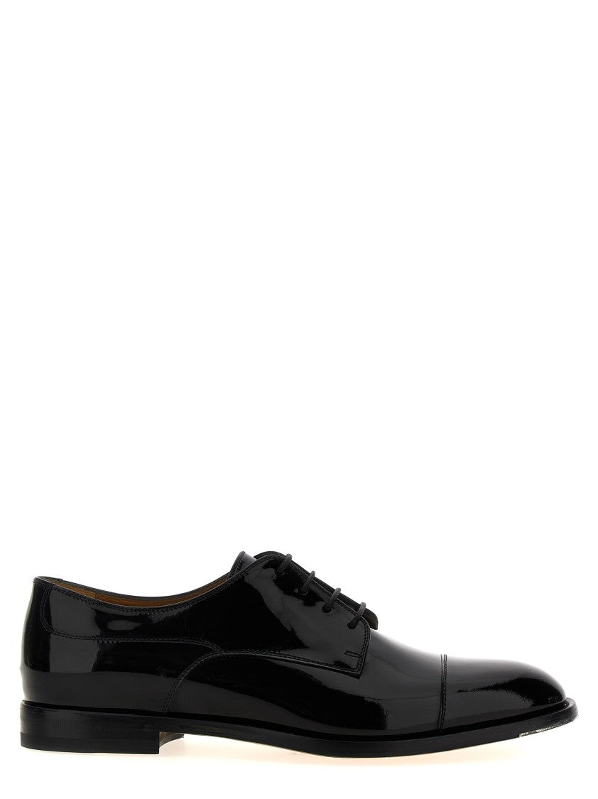 Gucci Patent Leather Lace-Up Shoes