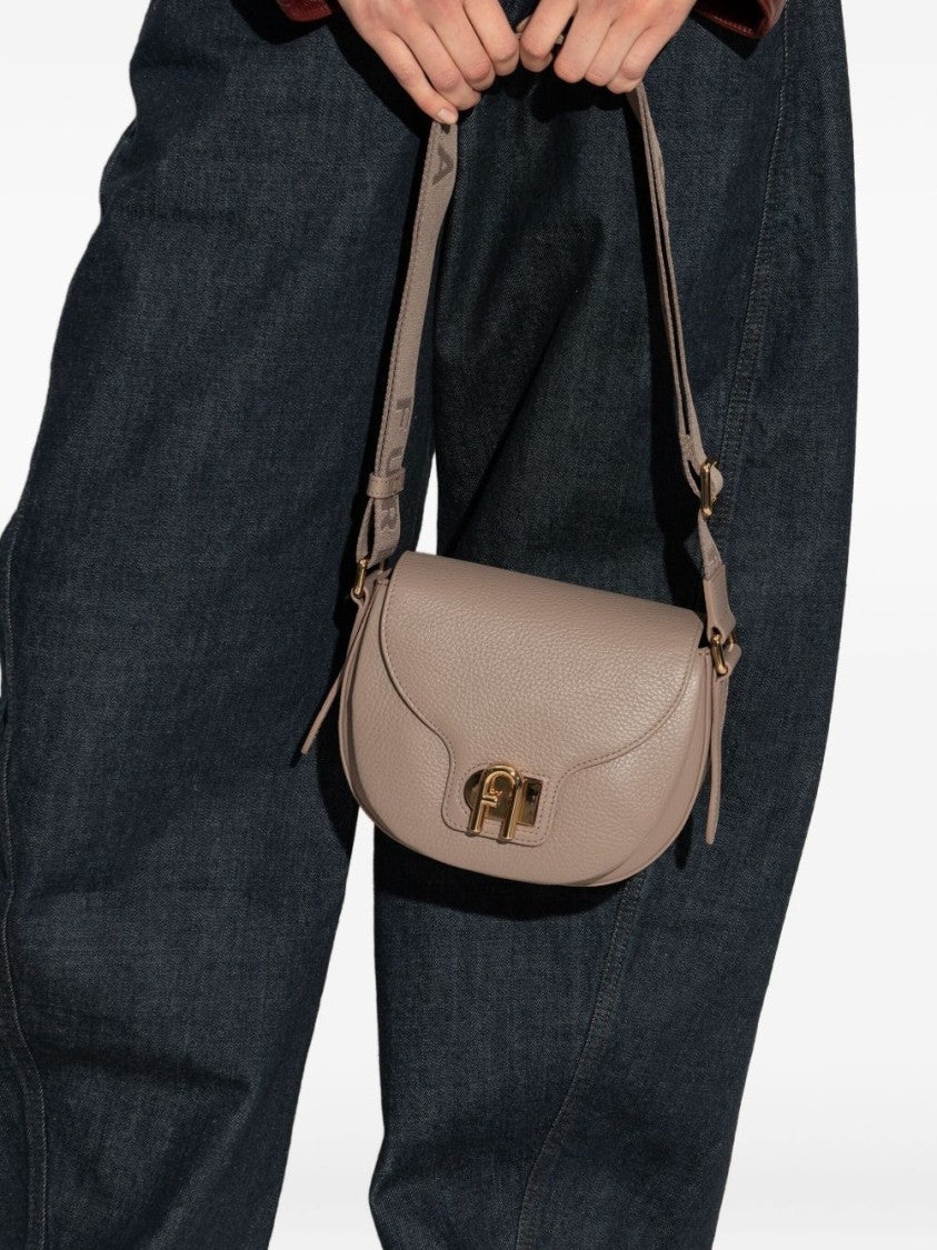 Furla Structured Crossbody Bag With Rounded Flap