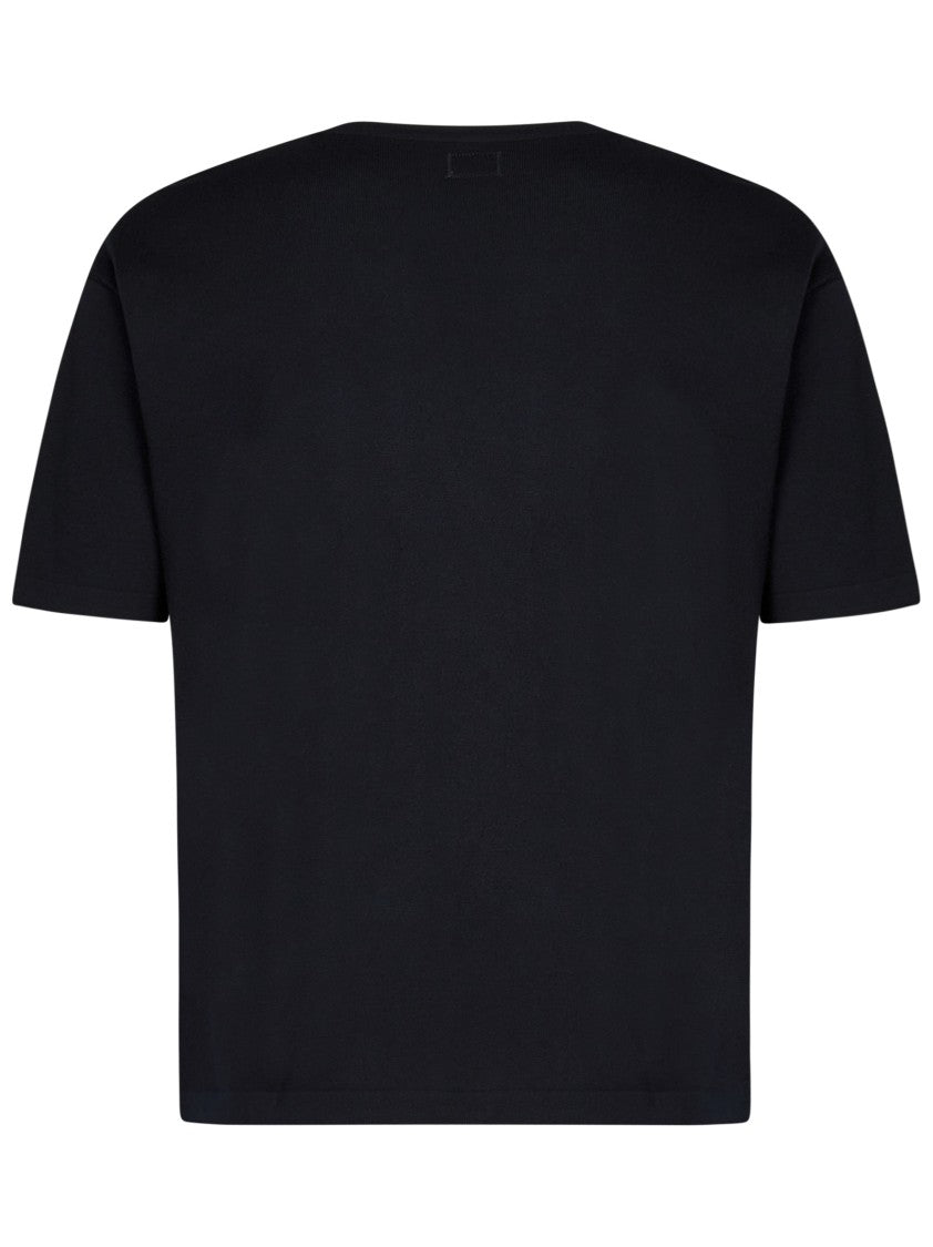 C.P. Company Midnight Blue Sea Island Cotton T-Shirt