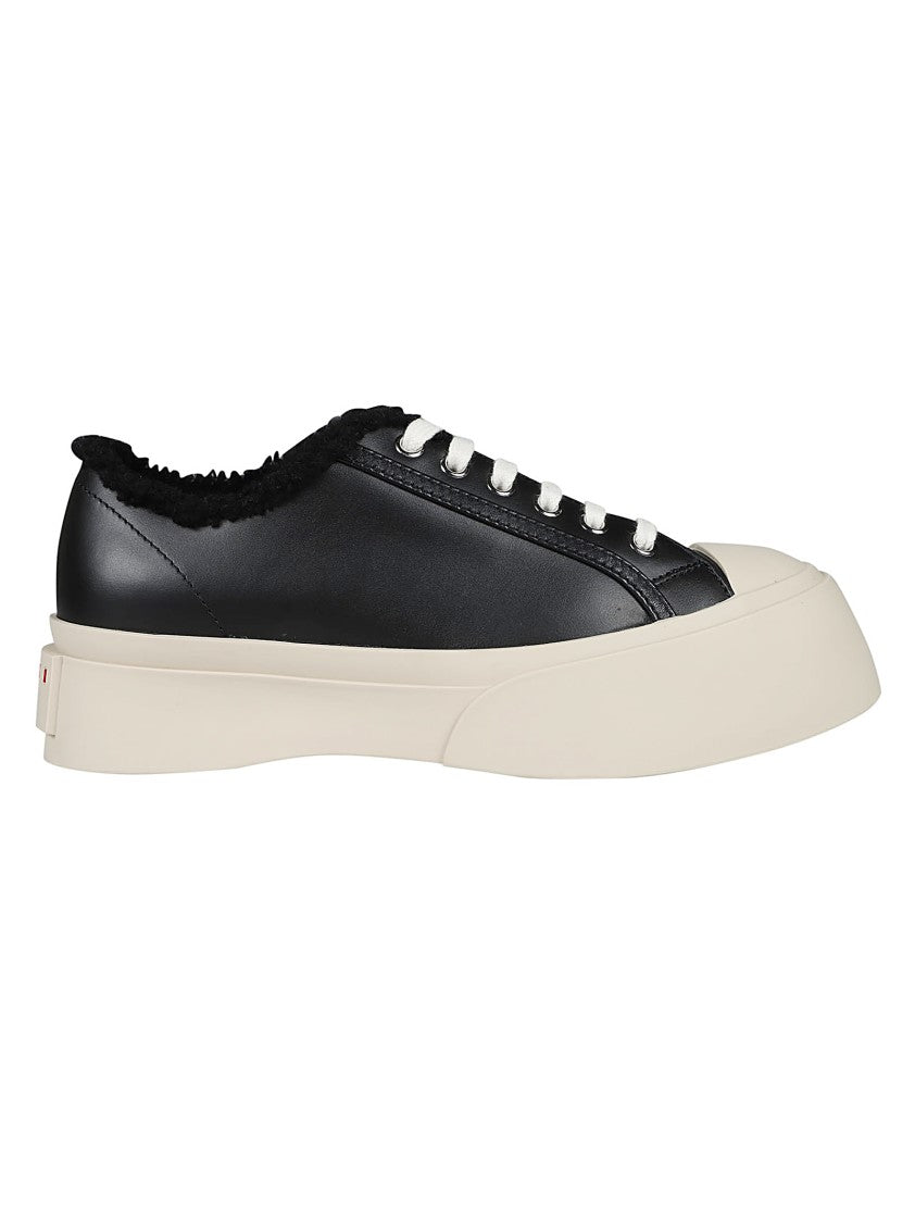 Marni Pablo Lace Up Calf Leather Sneakers