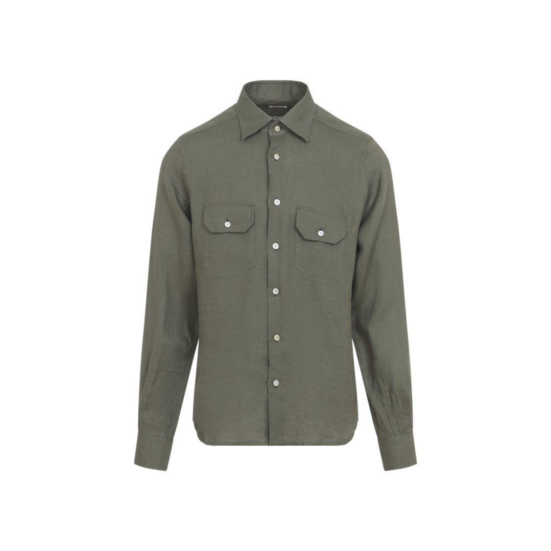 Kiton Linen Long Sleeve Shirt