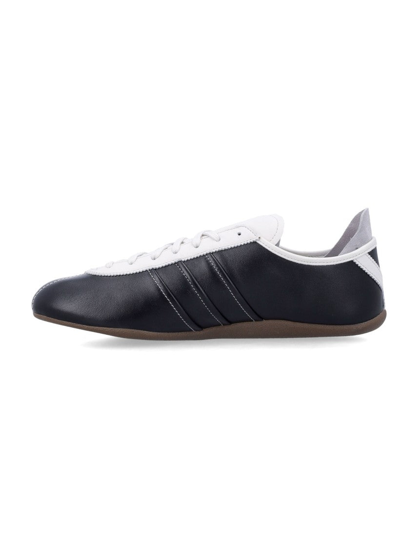 Y-3 Debossed Leather Tokyo Sneakers With Lace-Up Closure