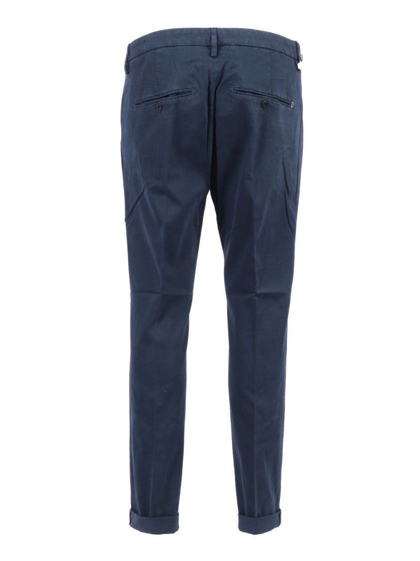 Dondup Navy Gaubert Tailored Pants