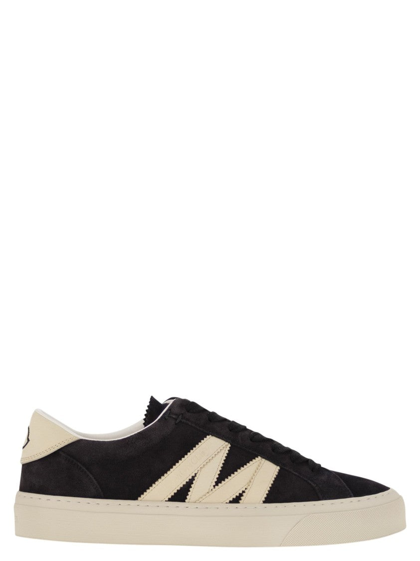Moncler Monaco2 - Suede And Nubuck Leather Trainers